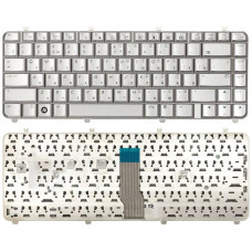 Клавиатура для HP Pavilion DV5-1000 серебристая