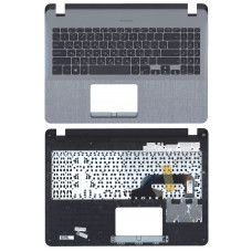 Клавиатура для Asus X507 X507U топкейс серый