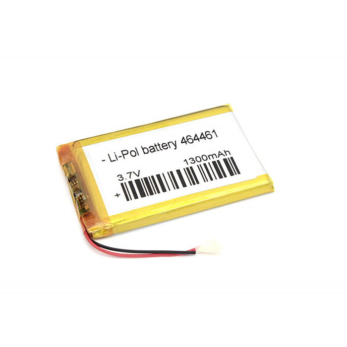 Аккумулятор Li-Pol (батарея) 4.6*44*61мм 2pin 3.7V / 1300mAh