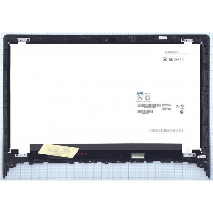 Модуль (матрица + тачскрин) для Lenovo IdeaPad Flex 2 15 HD черный с рамкой