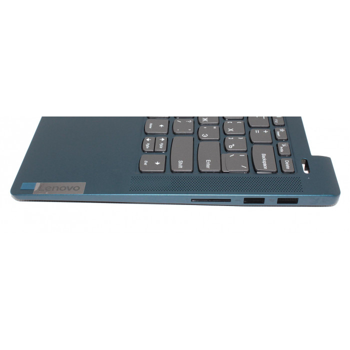 Клавиатура для ноутбука Lenovo Ideapad 5-14IIL05 топкейс Type-C синий