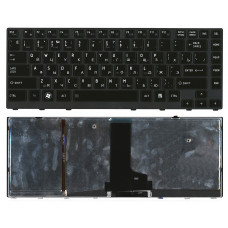 Клавиатура для Toshiba Satellite M600 M640 M645 черная с подсветкой