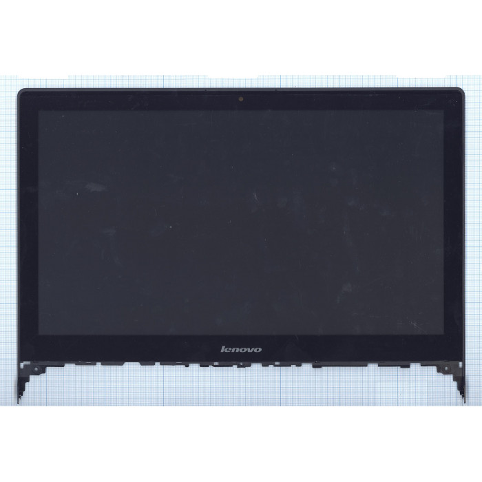 Модуль (матрица + тачскрин) для Lenovo IdeaPad Flex 2 15 HD черный с рамкой