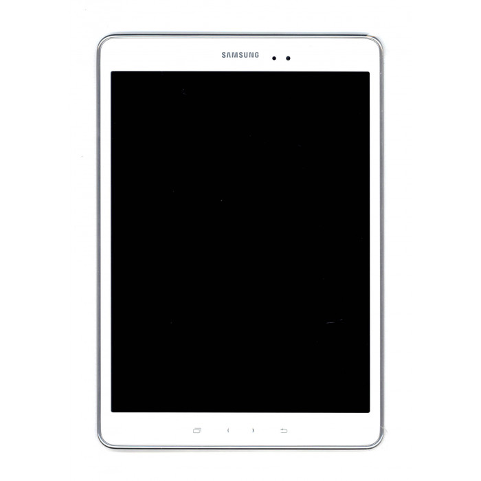 Модуль (матрица + тачскрин) для Samsung Galaxy Tab A 9.7 SM-T555 белый с рамкой