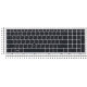 Клавиатура для HP EliteBook 850 G5 755 G3 черная с серой рамкой и подсветкой