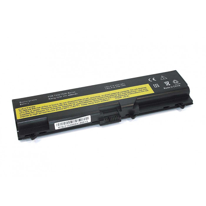 Аккумулятор для Lenovo ThinkPad T430 (42T4235 70+) 4400-5200mAh OEM черная