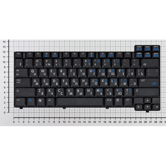 Клавиатура для HP Compaq NX7300 NX7400 черная