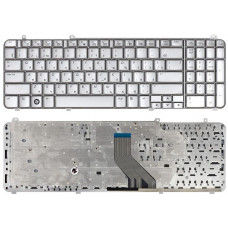 Клавиатура для HP Pavilion DV6-1000 DV6-2000 серебристая