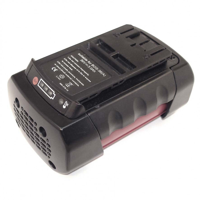 Аккумулятор для BOSCH (p / n: 2607336004, 2607336107, 2607336108, BAT836,) 3.0Ah 36V Li-Ion
