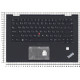 Клавиатура для Lenovo Thinkpad Yoga X1 2nd Gen 2017 черная с подсветкой топ-панель