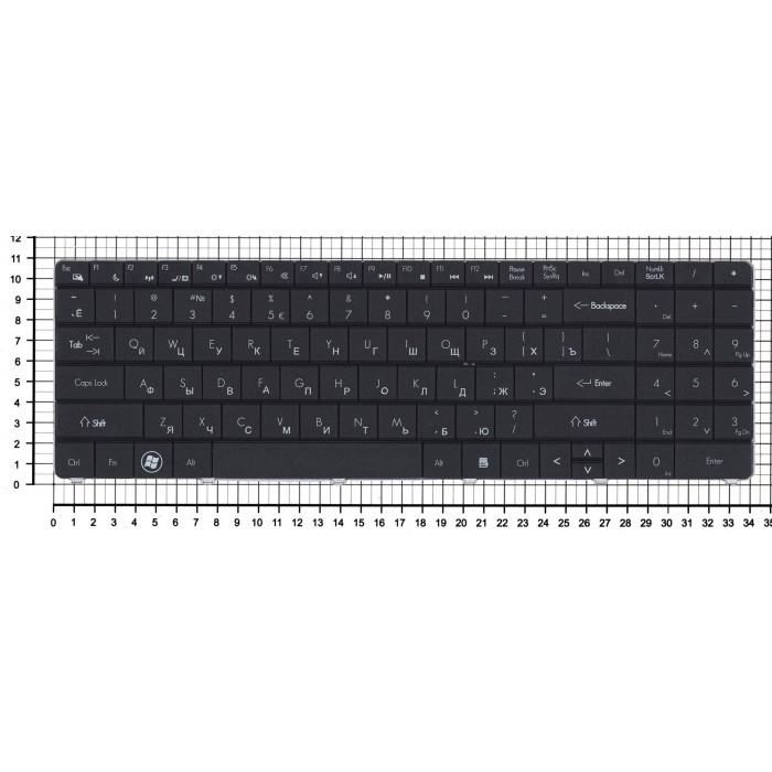 Клавиатура для DNS Home (0158740) TWH-N12P-GS черная