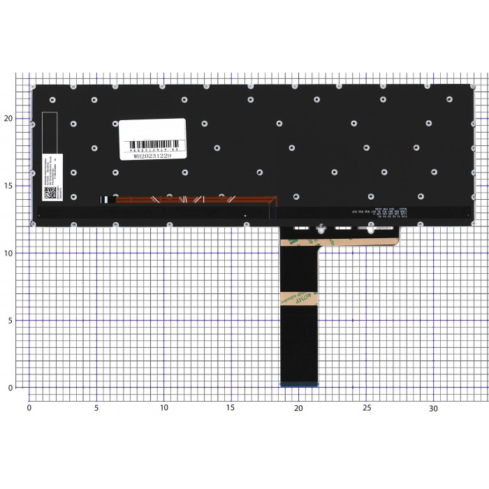 Клавиатура для ноутбука Lenovo IdeaPad 1 15AMN7 черная