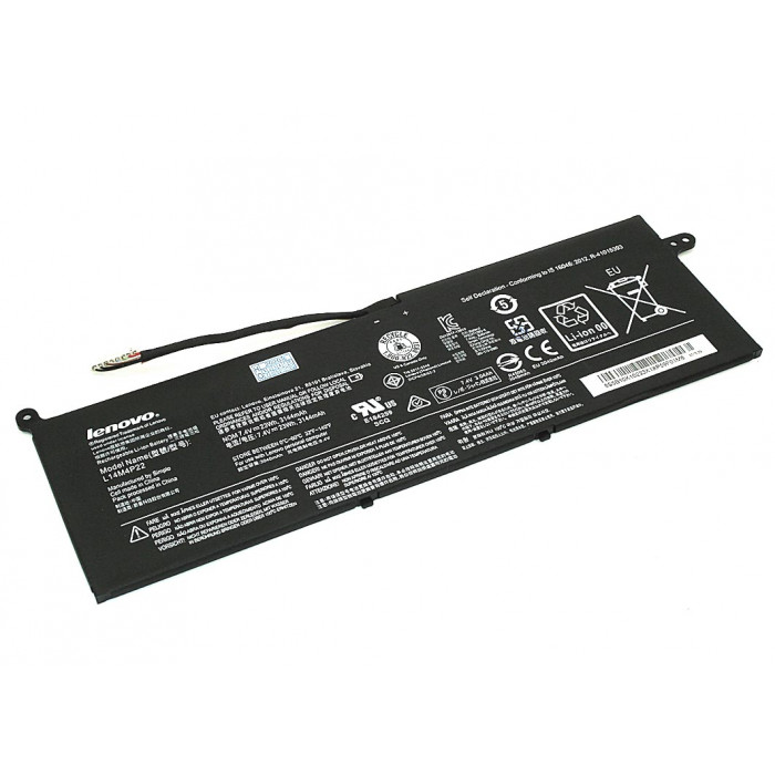 Аккумулятор для Lenovo S21e-20 (L14M4P22) 7.4V 3144mAh