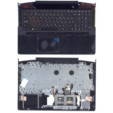 Клавиатура для Lenovo IdeaPad Y700 Y700-15ISK черная топ-панель