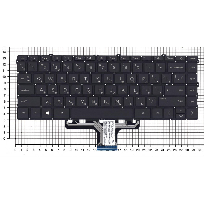 Клавиатура для HP Pavilion 14-DV 14-DW черная