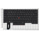 Клавиатура для ноутбука Lenovo ThinkPad T14s gen 2 черная с подсветкой