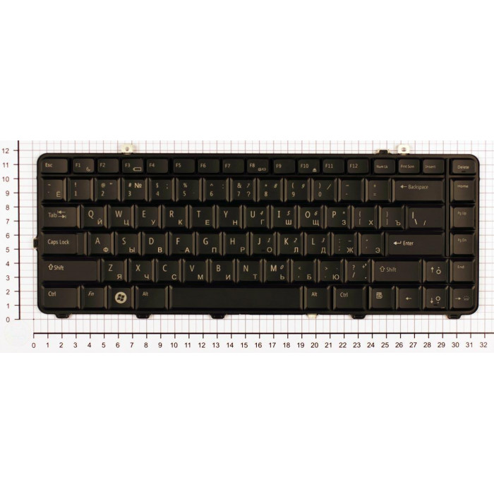 Клавиатура для Dell Studio 15 1555 1557 1558 с подсветкой