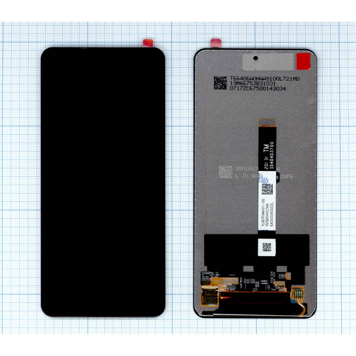 Дисплей для Xiaomi Poco X3 NFC, Poco X3, Mi 10T Lite (TFT) черный