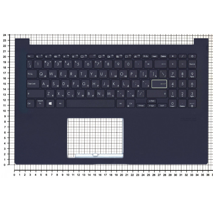 Клавиатура для Asus VivoBook X513E топкейс