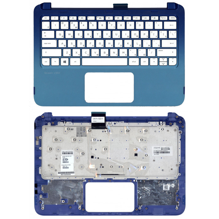 Клавиатура для HP Stream X360 11-p топкейс