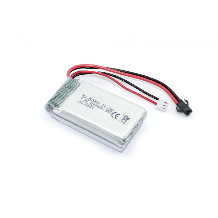 Аккумулятор Li-Pol 7.4v 903462 1500mah разъем SM