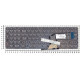 Клавиатура для HP Pavilion 15-P 17-F черная с красной подсветкой