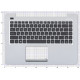 Клавиатура для ноутбука Asus X456 топкейс серебро