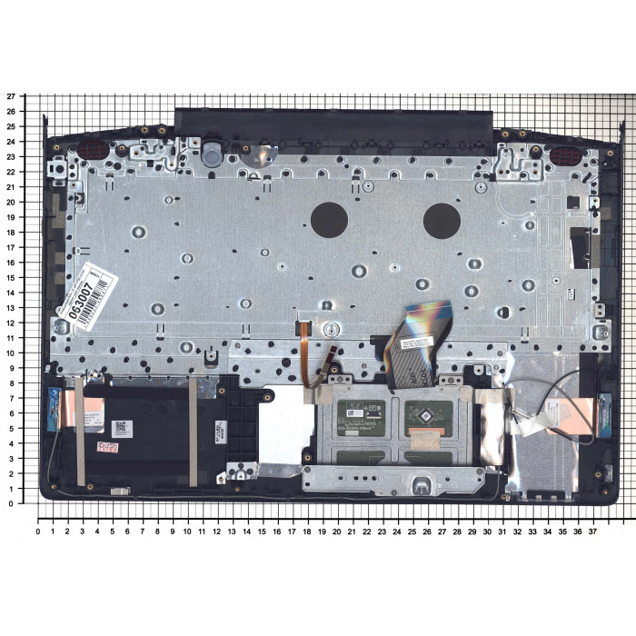 Клавиатура для Lenovo IdeaPad Y700 Y700-15ISK черная топ-панель