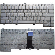 Клавиатура для Dell XPS M1210 серебристая