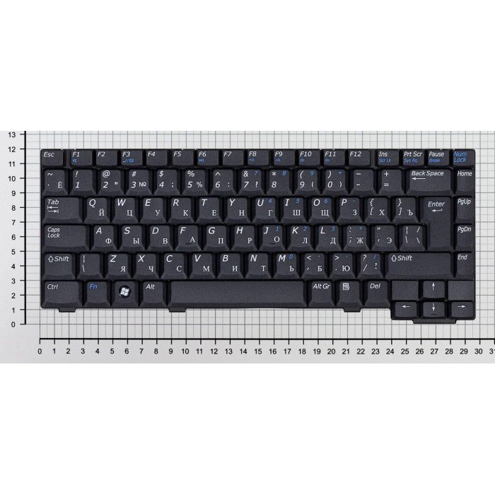 Клавиатура для Benq Joybook A52E A52 черная