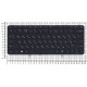 Клавиатура для HP Envy 14-3000 черная с подсветкой