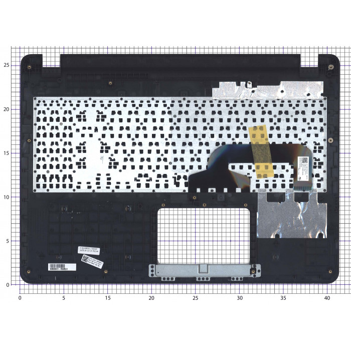 Клавиатура для Asus X507 X507U топкейс серый