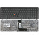 Клавиатура для HP EliteBook 8560W темно-серая