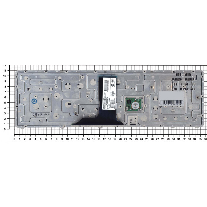 Клавиатура для HP Elitebook 8760W 8770W серая с указателем без подстветки