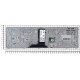 Клавиатура для HP Elitebook 8760W 8770W серая с указателем без подстветки