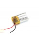 Аккумулятор Li-Pol (батарея) 6*11*20мм 2pin 3.7V / 100mAh