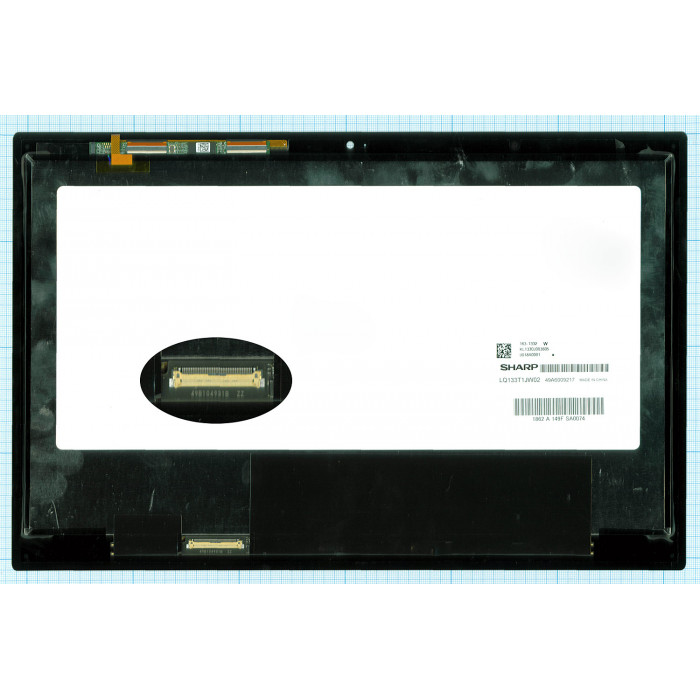 Модуль (матрица + тачскрин) для Acer Aspire S7-392 черный