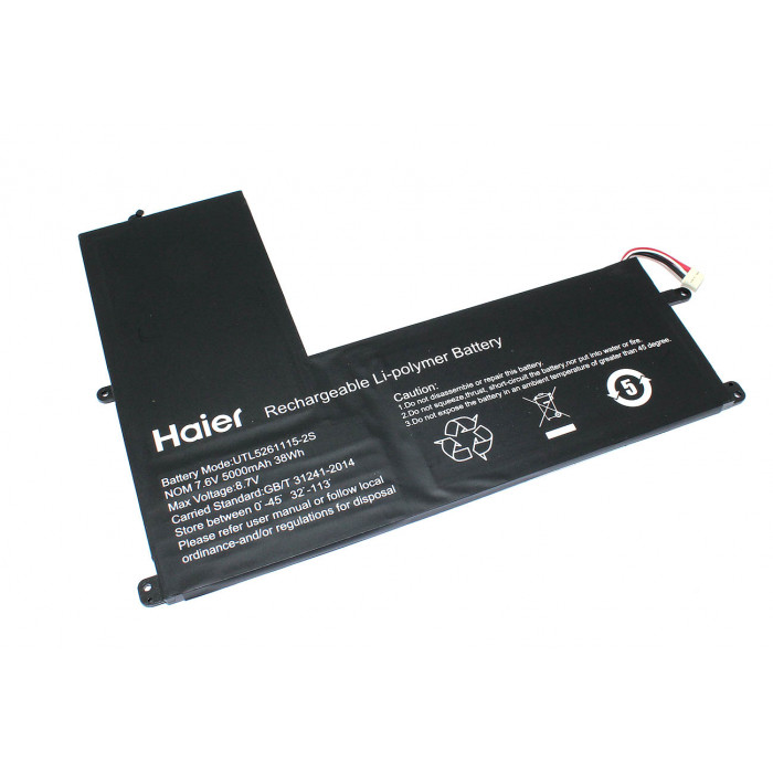 Аккумуляторная батарея для ноутбука Haier U144E (UTL5261115-2S) 7.6V 5000mAh/38Wh