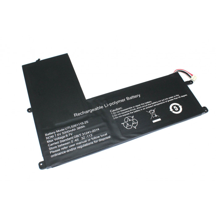 Аккумуляторная батарея для ноутбука Haier U144E (UTL5261115-2S) 7.6V 5000mAh/38Wh