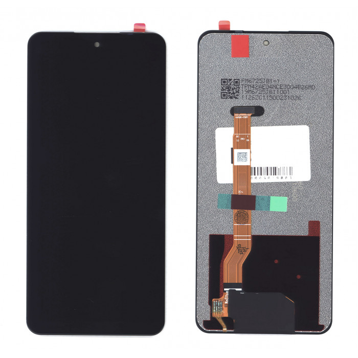 Дисплей (модуль) для OPPO A58 4G (CPH2577) в сборе с тачскрином черный