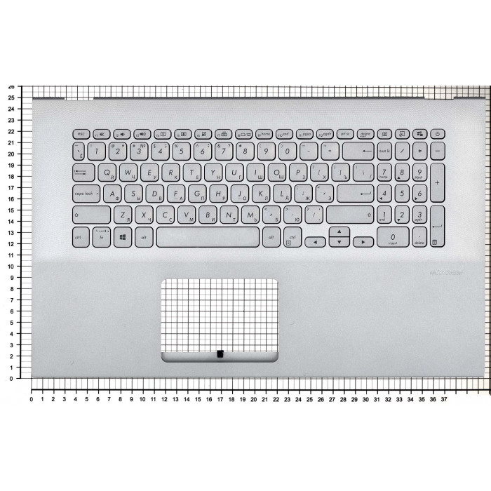 Клавиатура для Asus X712J топкейс