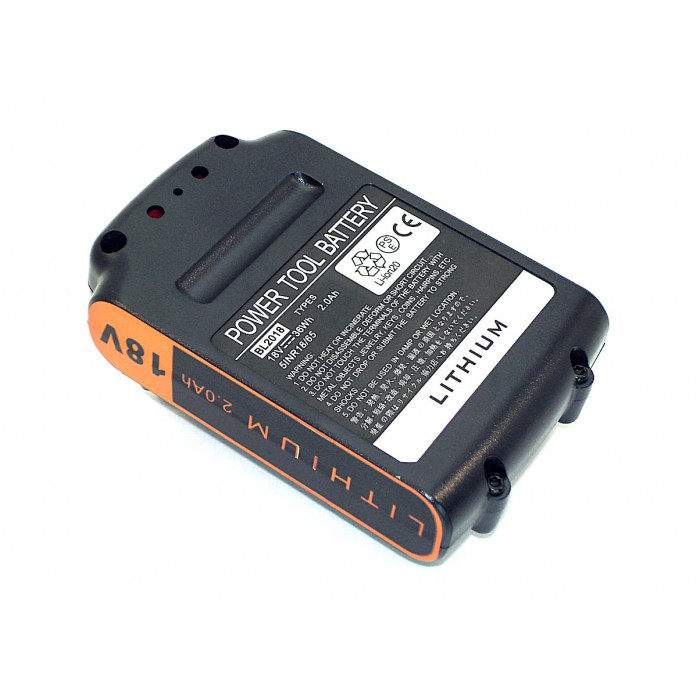 Аккумулятор для Black & Decker CD, KS, PS (BL2018-XJ) 18V 2Ah (Li-ion)