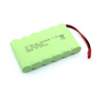 Аккумулятор Ni-Mh 7.2V 2400 mAh AA Flatpack разъем JST