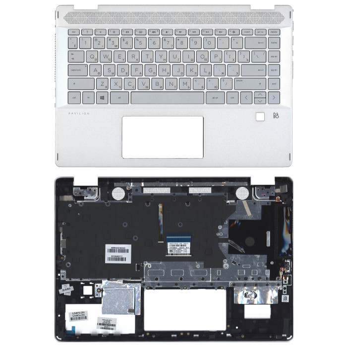 Клавиатура для HP Pavilion 14-DH топкейс