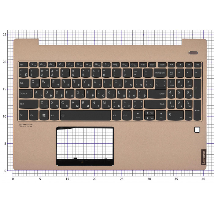Клавиатура для Lenovo S540-15 топкейс