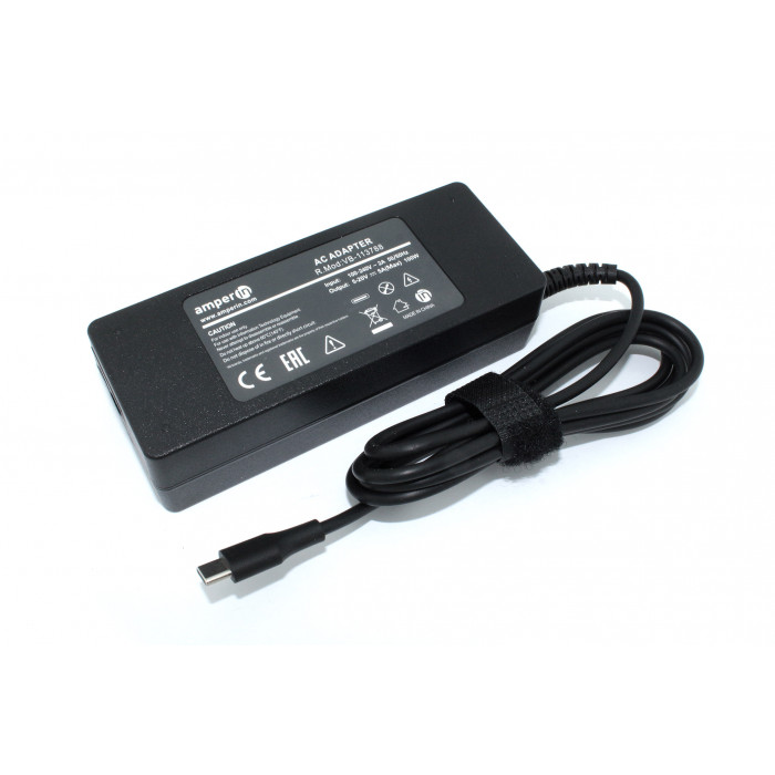 Блок питания (сетевой адаптер) Amperin 5V 3A - 20V 5A 100W Type-C