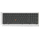 Клавиатура для HP EliteBook 8560W темно-серая