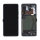 Дисплей для Samsung Galaxy S10 Lite SM-G770F в сборе с тачскрином ServicePack черный (GH82-21672A)