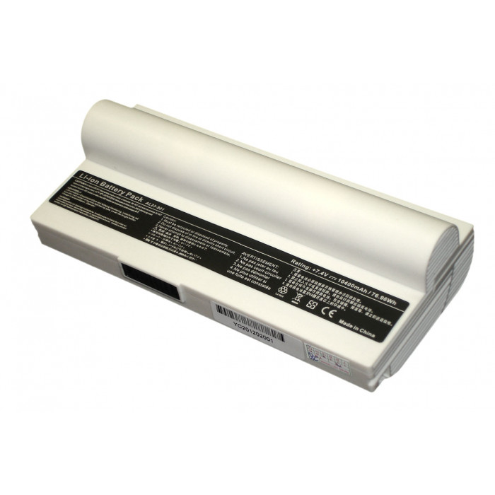 Аккумулятор для Asus Eee PC 901, 904, 1000H 10400mAh OEM белая