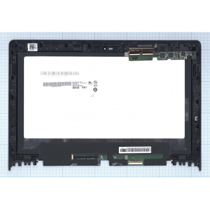Модуль (матрица + тачскрин) для Lenovo IdeaPad Yoga 11 ver.2 черный с рамкой